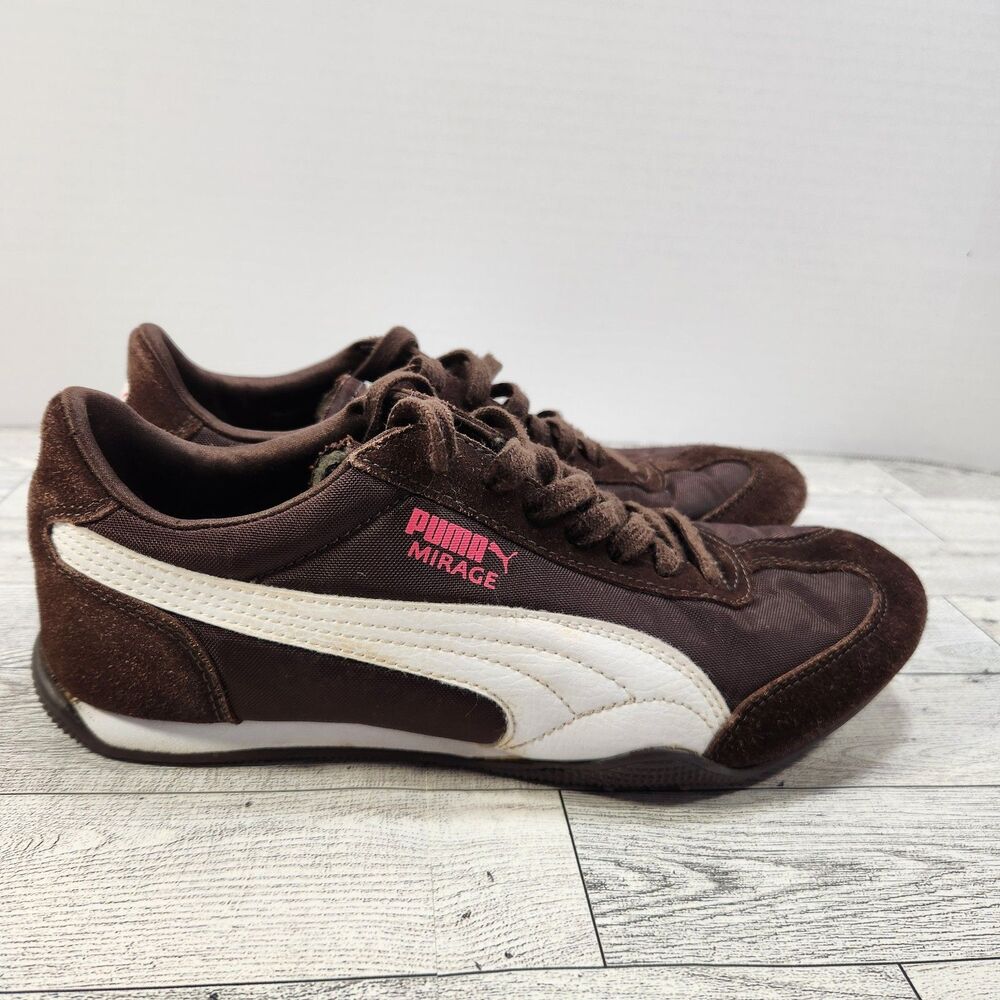 Vintage Y2K Puma Speedcat Mirage Dark Chocolate Sneakers Womens Size 7.5